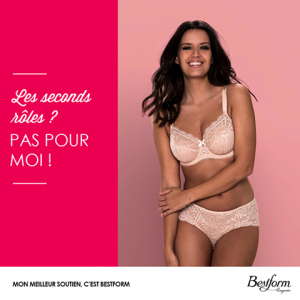 reggiseno balconcino in pizzo fino alla coppa F.Leggerezza e sostegno