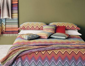 MISSONI biancheria di qualità, prodotta interamente in Italia.