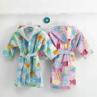 Accappatoio baby disegno pesciolini Pretti