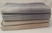 Coperta matrimoniale Somma Florida grigio