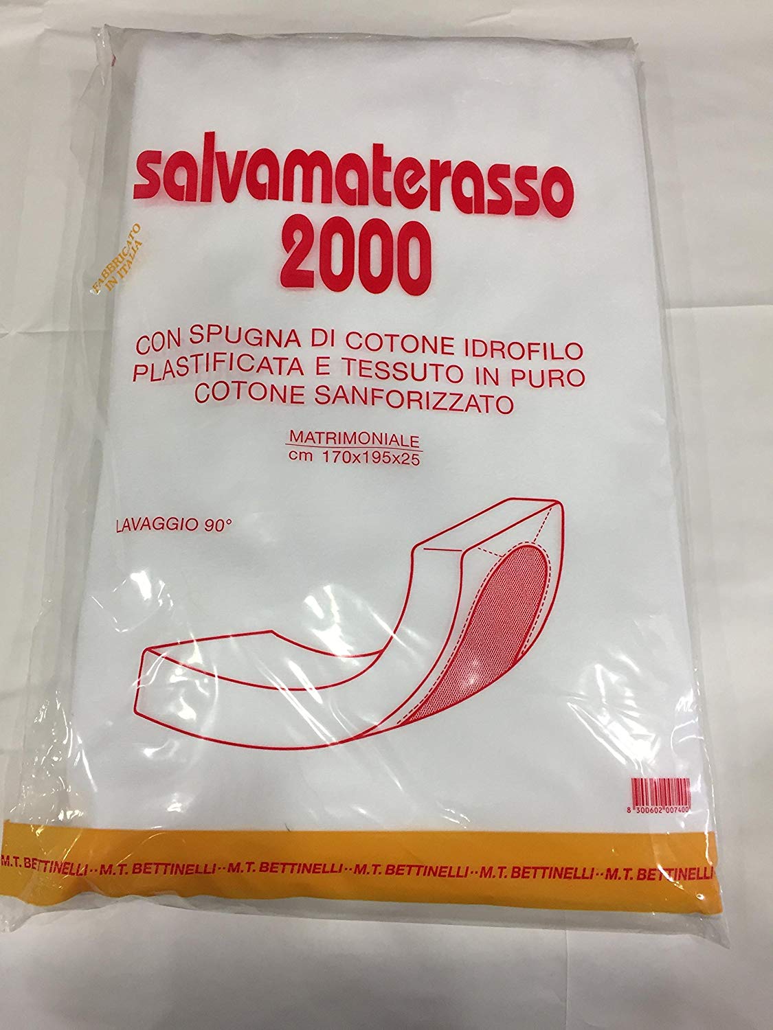 AlPentolone  COPRIMATERASSO 1P 90x200 SANAFORM