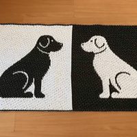 Tappeto artigianale cotone lino Cane - 30 %