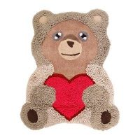 Tappeto bagno/ cameretta in puro cotone Teddy
