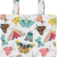 Borsa in pvc farfalle