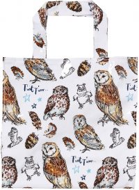 Borsa in pvc gufetti