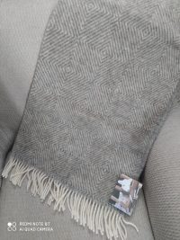 Plaid coprigambe in lana Silkeborg