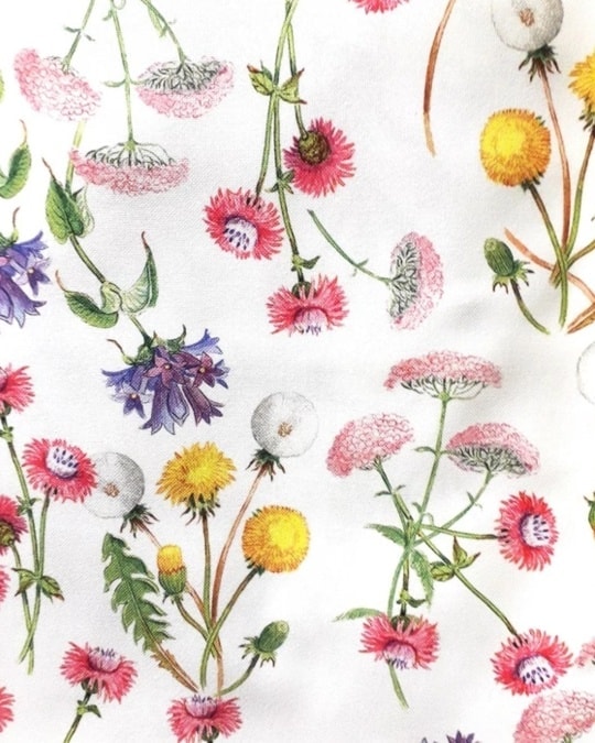 Tovaglia in cotone Bottaro fiori di campo