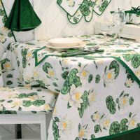 Tovaglia in cotone Bottaro Fior di loto