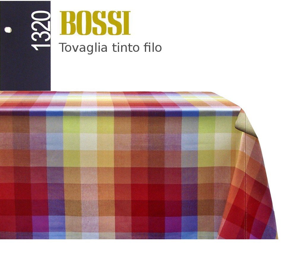 Tovaglia rettangolare Bossi