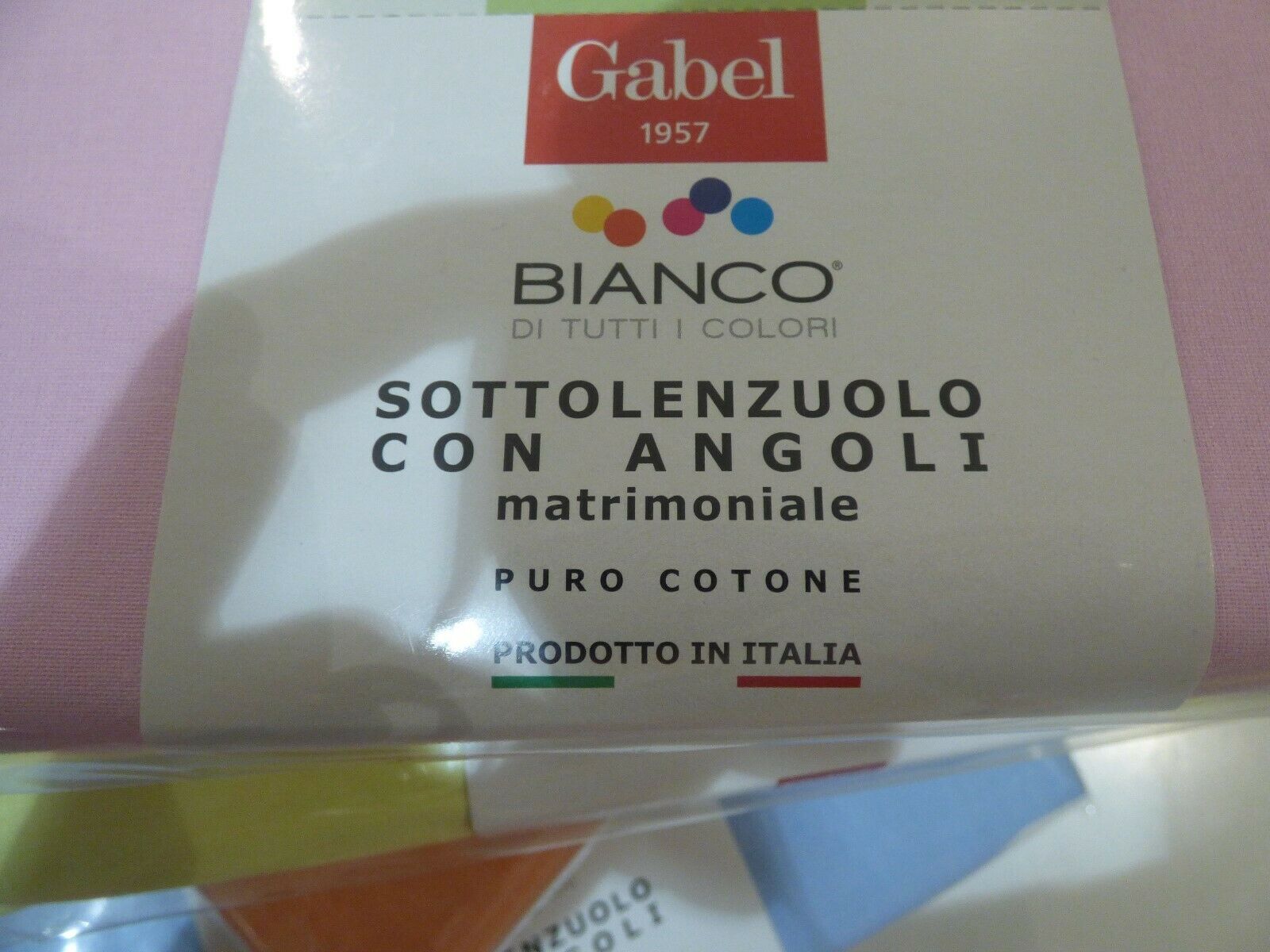 Sottolenzuolo con angoli matrimoniale Gabel