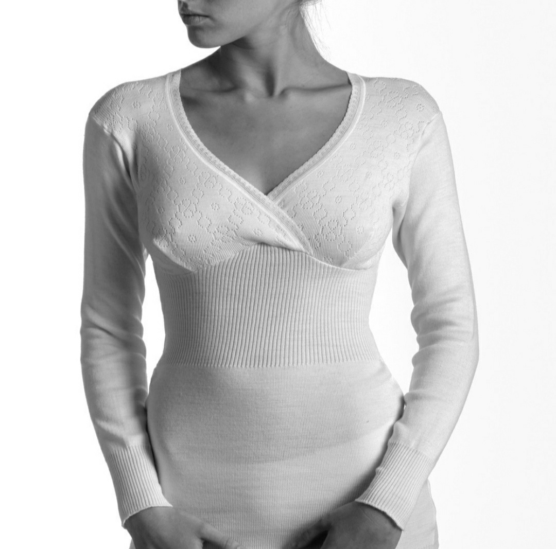 Maglia in pura lana pesante Alpina - 34 %