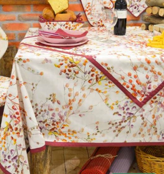 Tovaglia cotone antimacchia Bottaro Cassandra