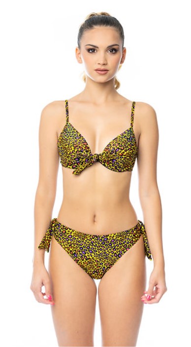Bikini balconcino animalier Solosole SCONTO 50 %