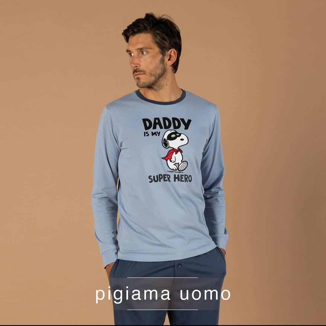 Pigiama uomo Snoopy Maryplaid