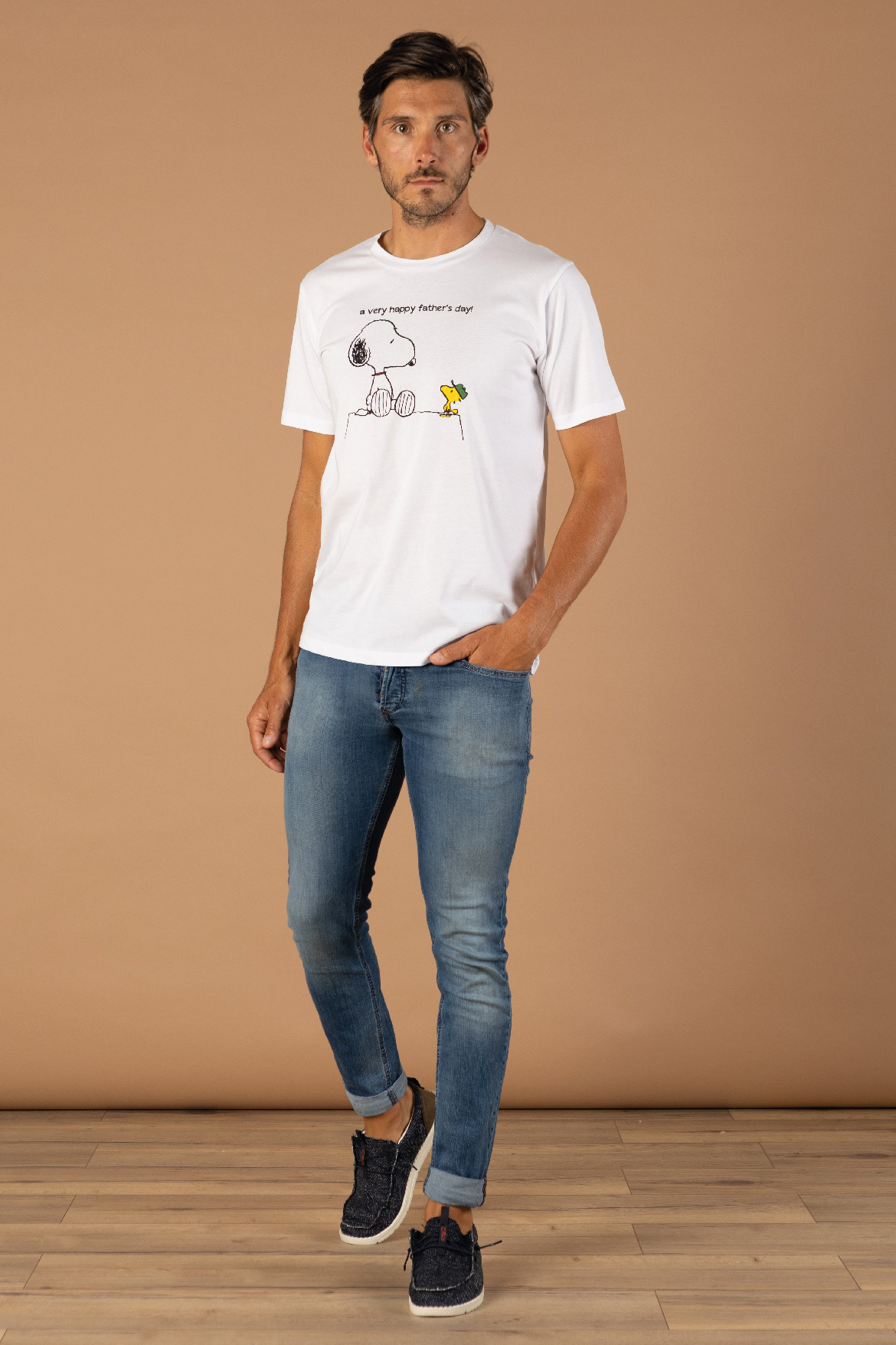 T - shirt cotone Snoopy Maryplaid