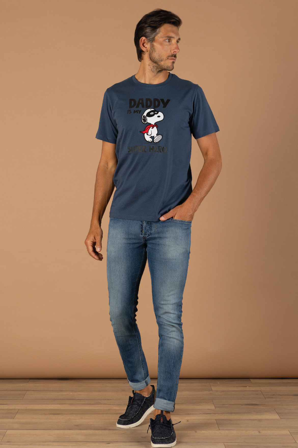 T - shirt cotone Snoopy Maryplaid
