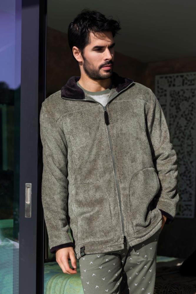Giacca in pile con cerniera Barandi - 40 %