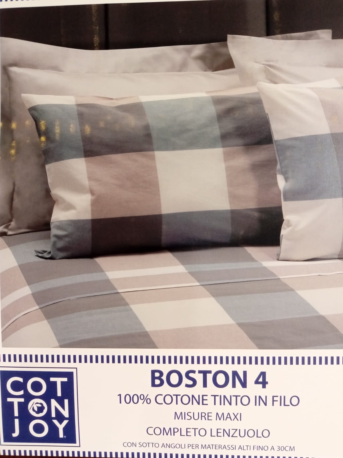 Completo lenzuola maxi stone washed Boston4  - 30 %