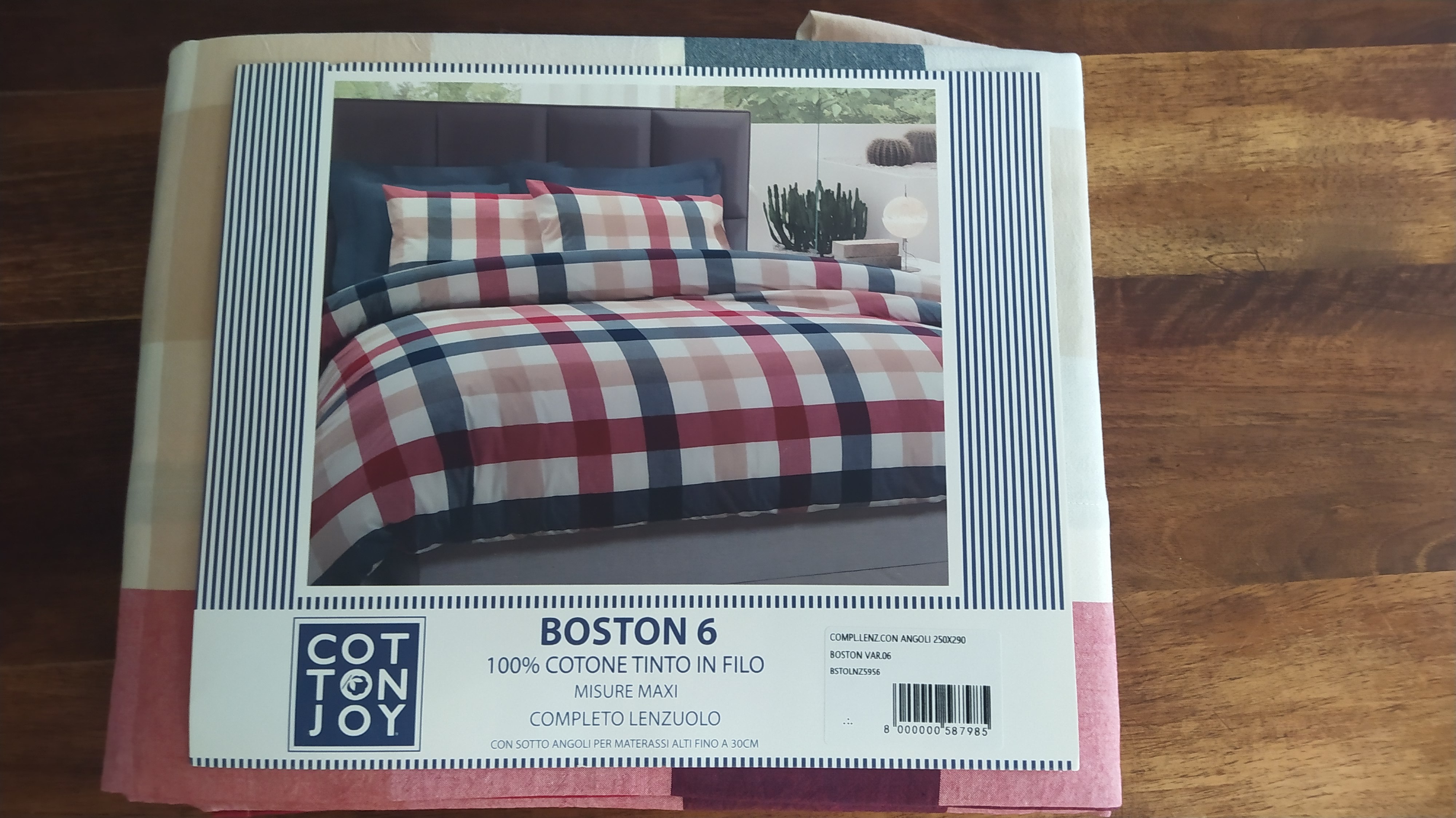 Completo lenzuola maxi stone washed Boston6  - 30 %
