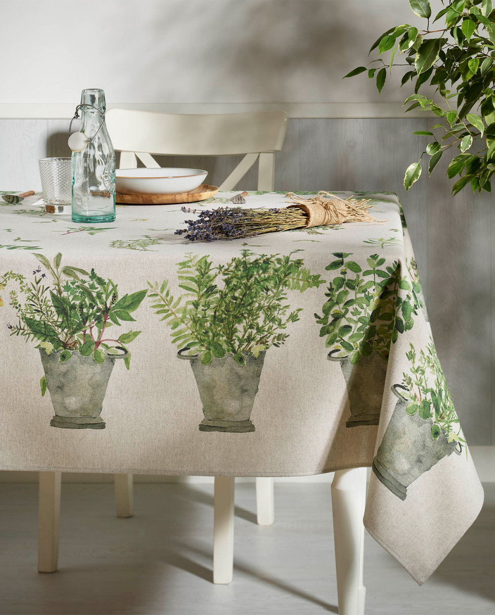 Tovaglia cotone antimacchia Pot