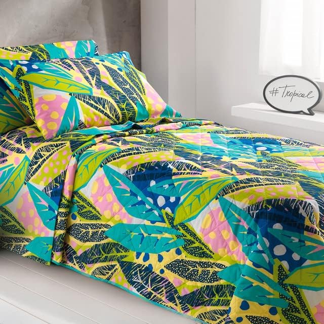 Copriletto trapuntato tropical Gabel - 30 %