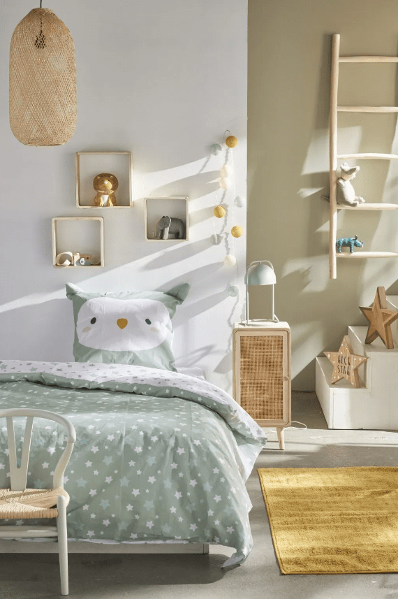 Parure copripiumino singolo Gufetto - 20 %