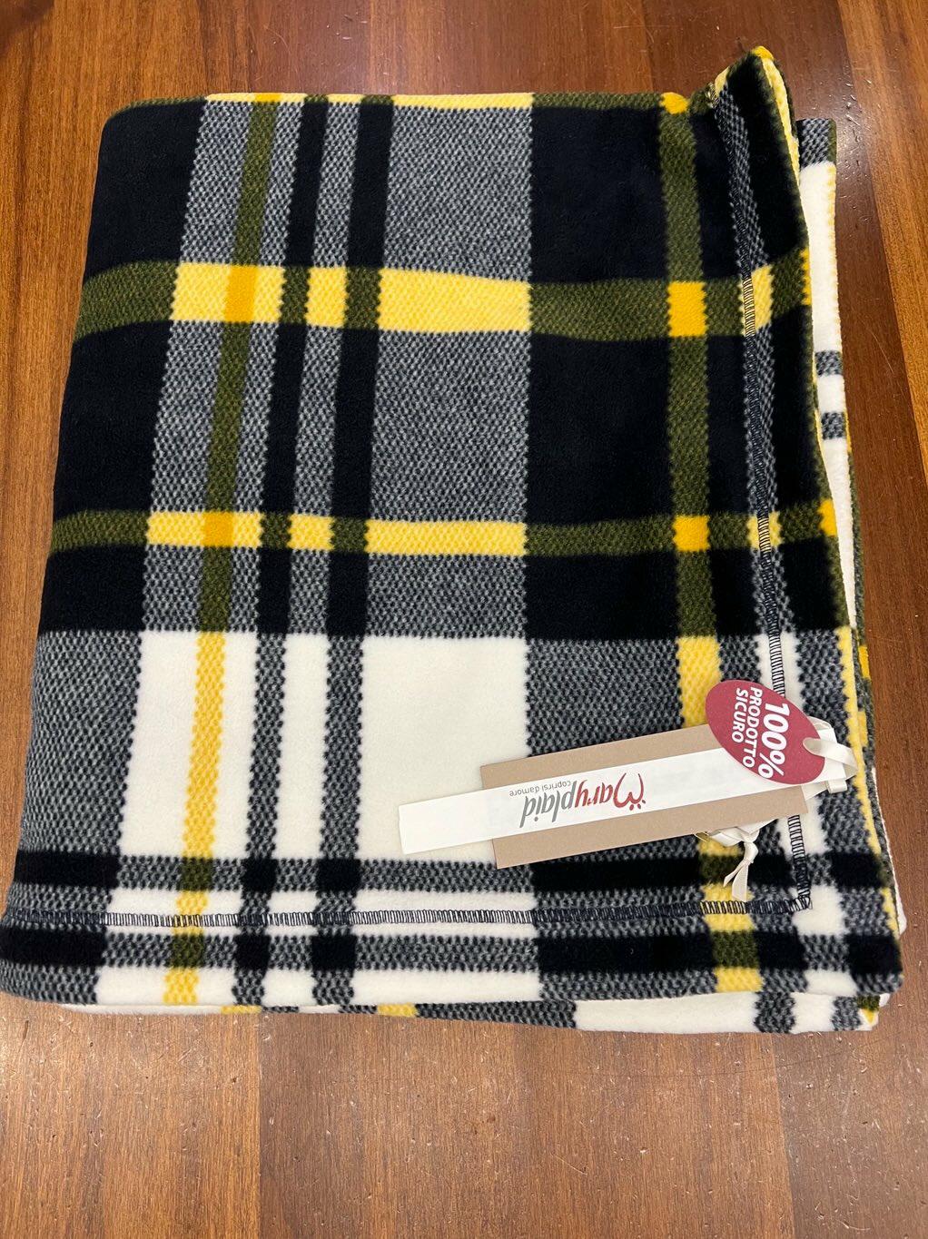 Plaid coperta in pile Maryplaid Scottisch - 24 %