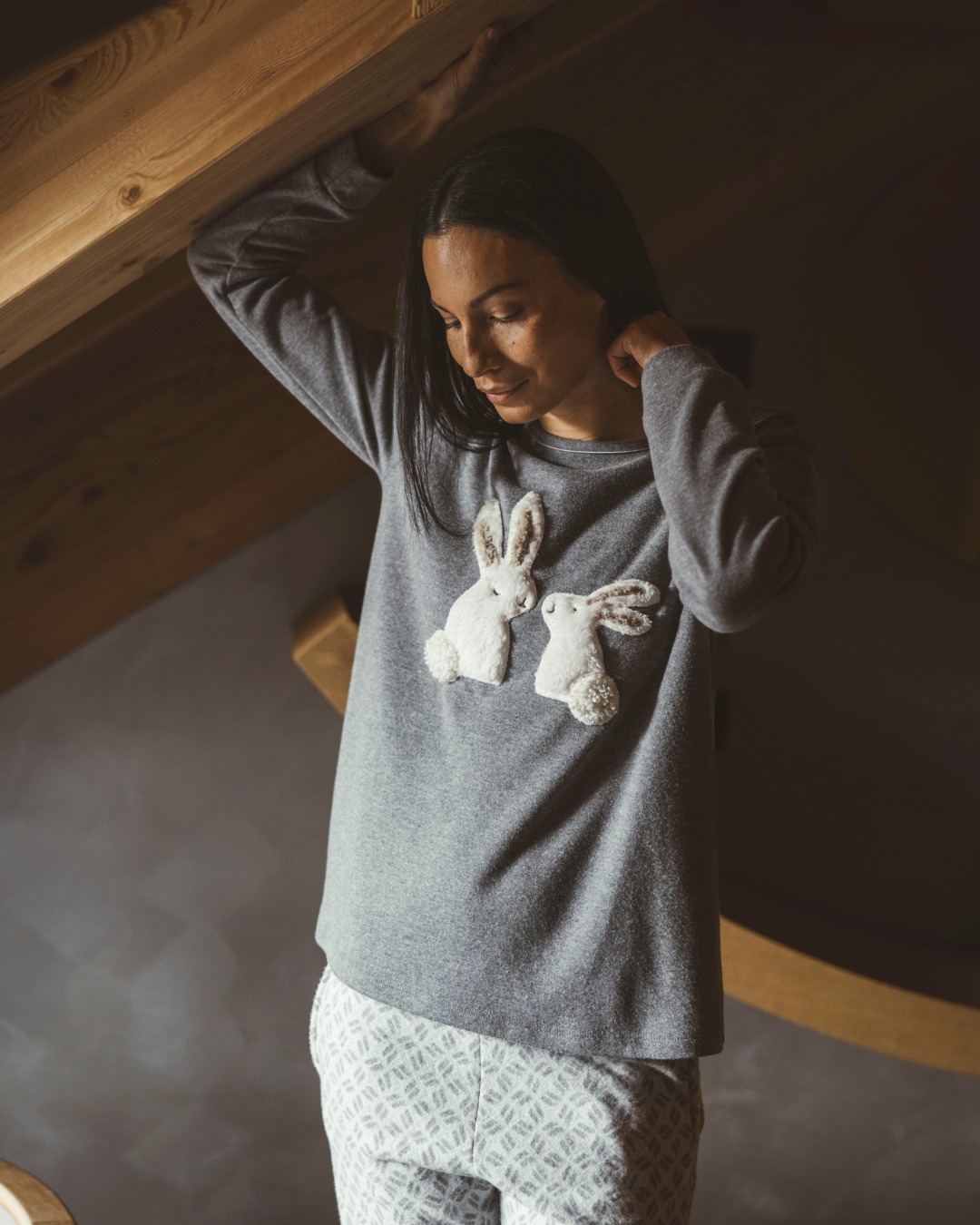 Pigiama felpato Maryplaid - 30 %