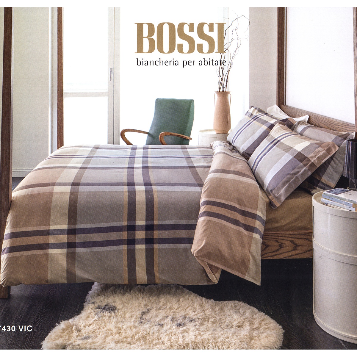 Copripiumino + federe Bossi Vic 7430 - 15 %