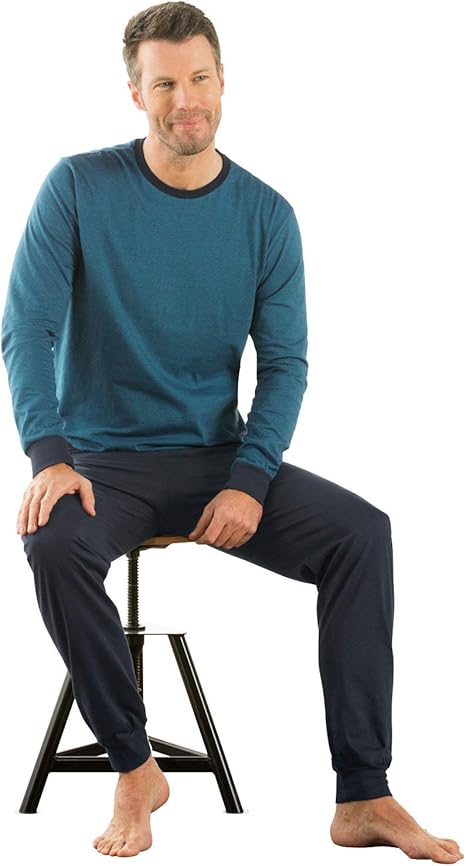 Pigiama uomo in puro cotone Schiesser - 30 %