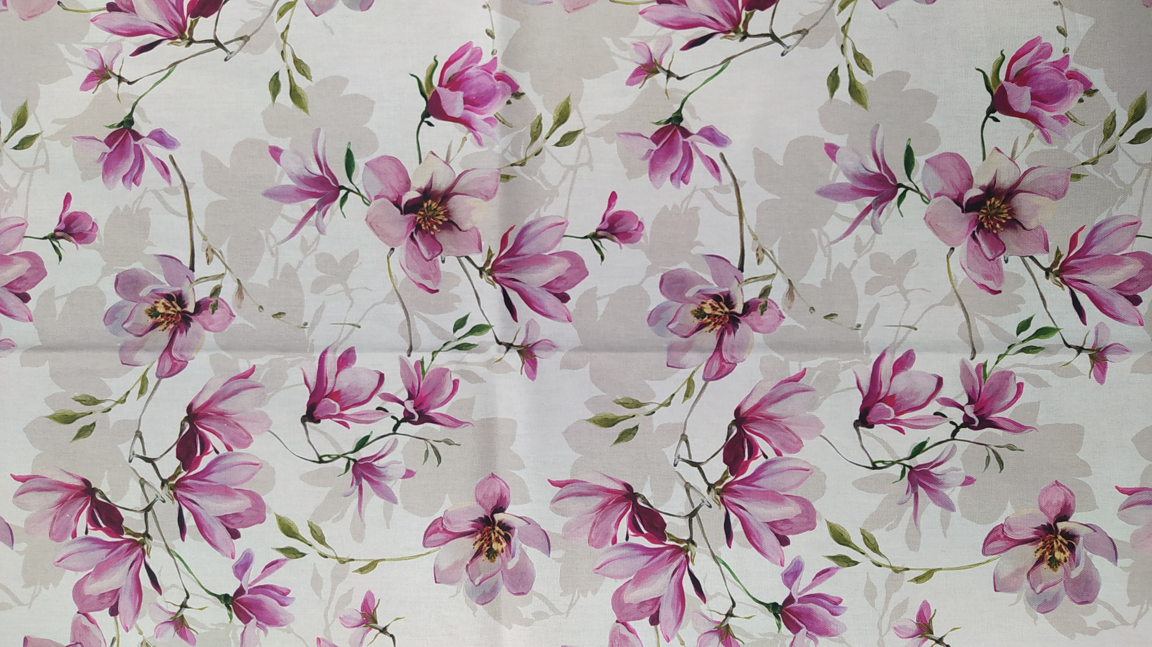 Cuscino fiori rosa quadrato - 46 %
