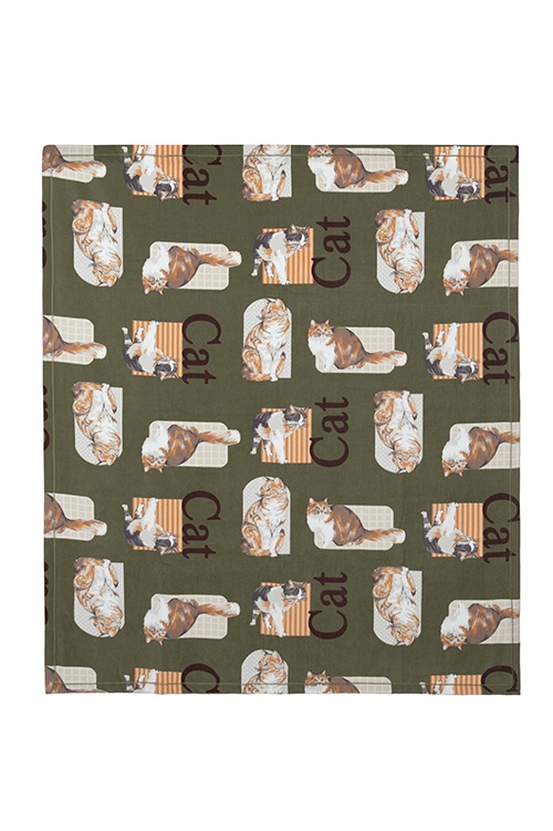 Plaid coperta in pile Maryplaid Cat - 40 %