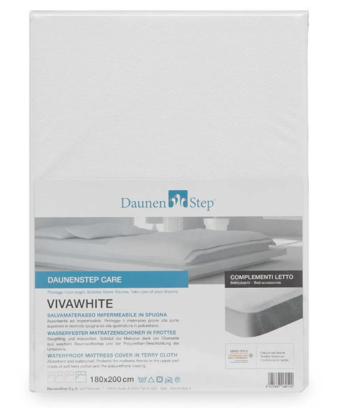 Coprimaterasso impermeabile care protect Daunenstep