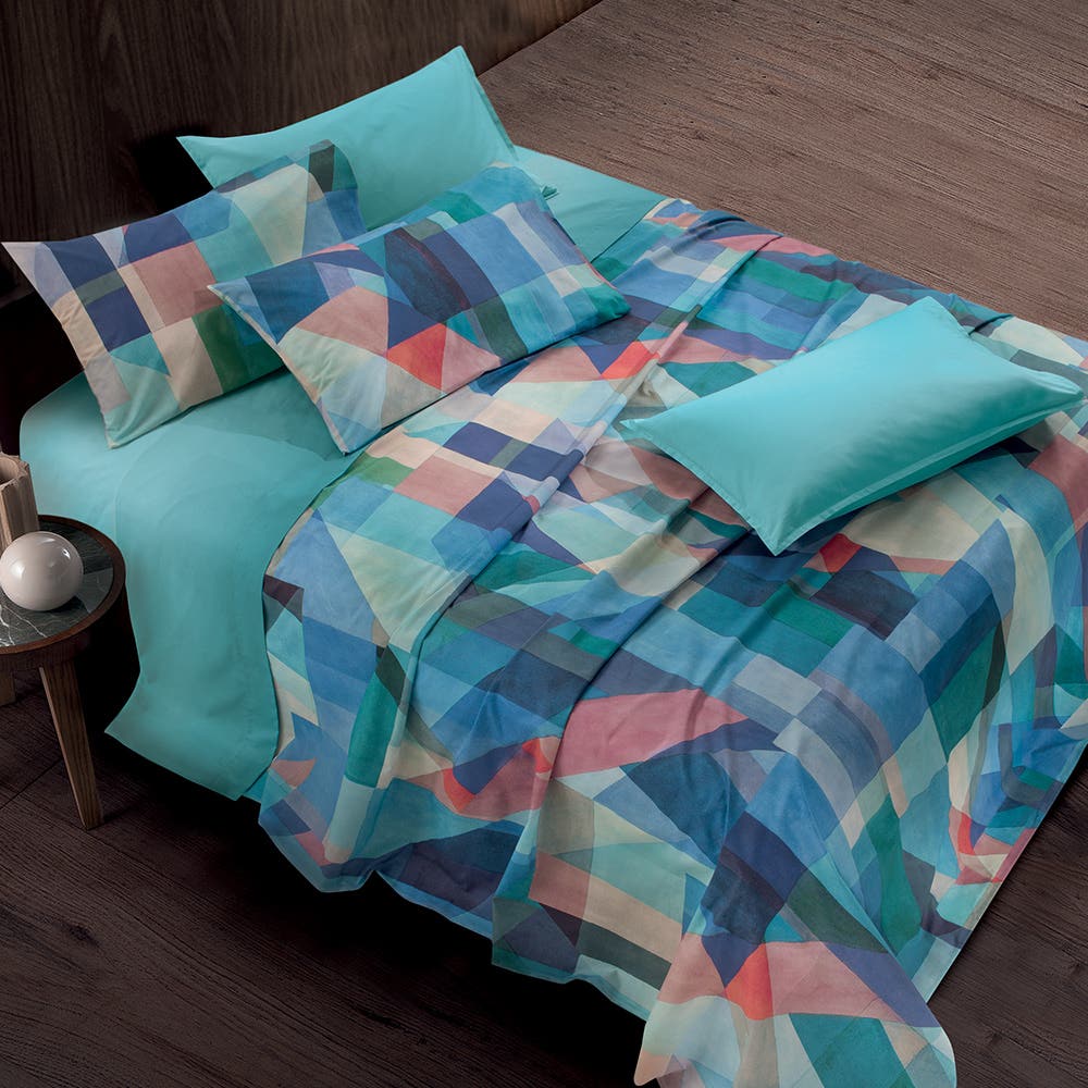 Completo Lenzuolo-copriletto Mirror Gabel - 10 %