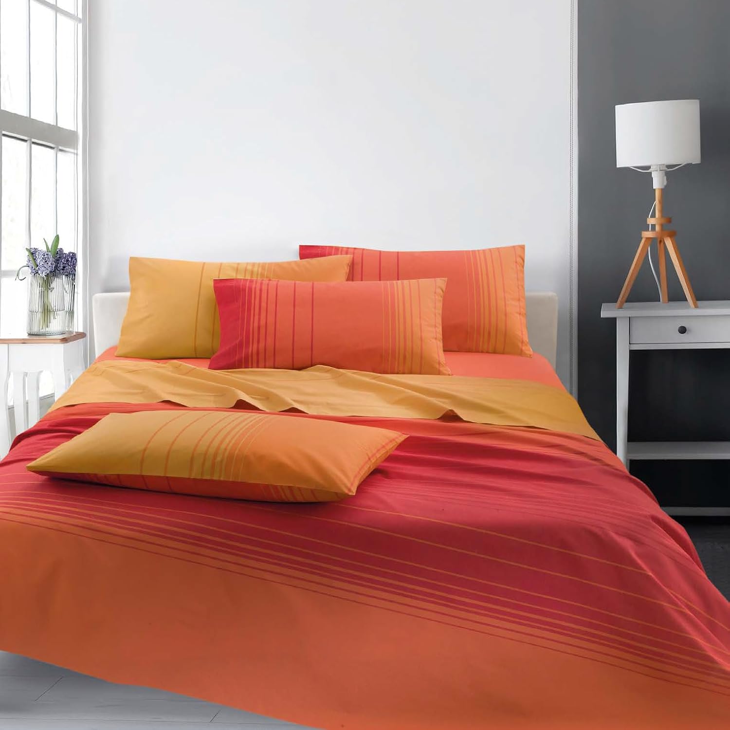 Completo lenzuolo/ copriletto Linhas Gabel - 33 %