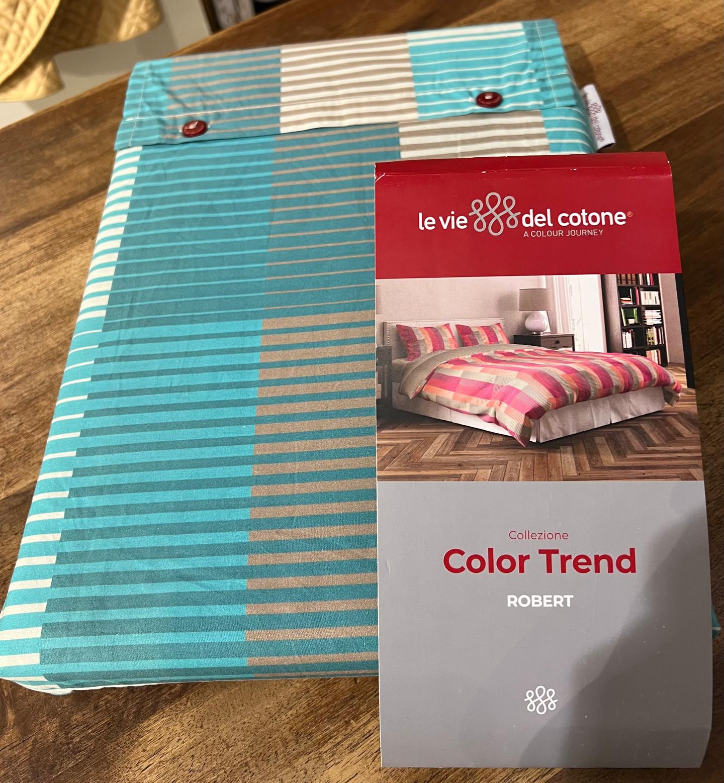 Parure copripiumino Le vie del cotone Robert