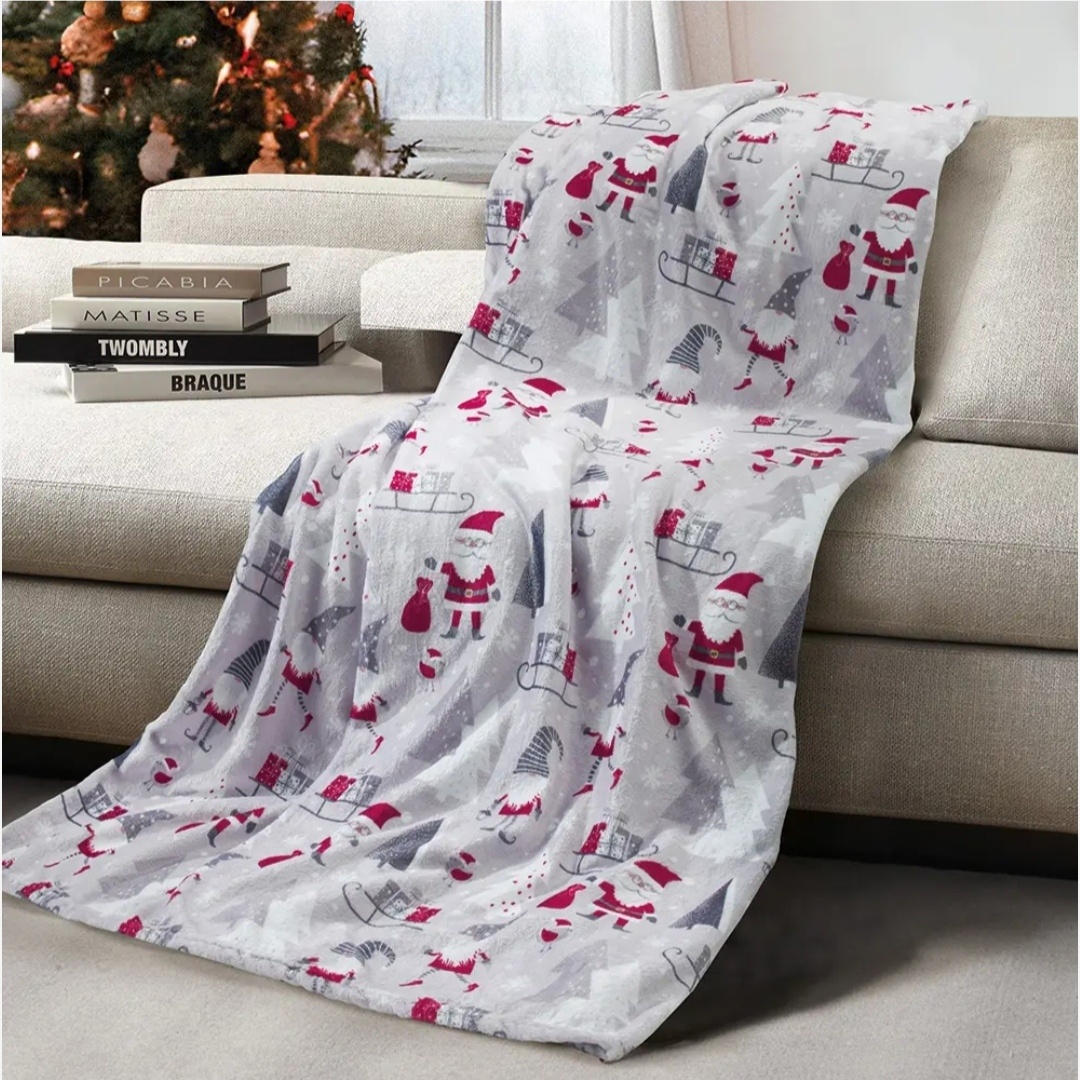 Plaid Santa Claus Vallesusa