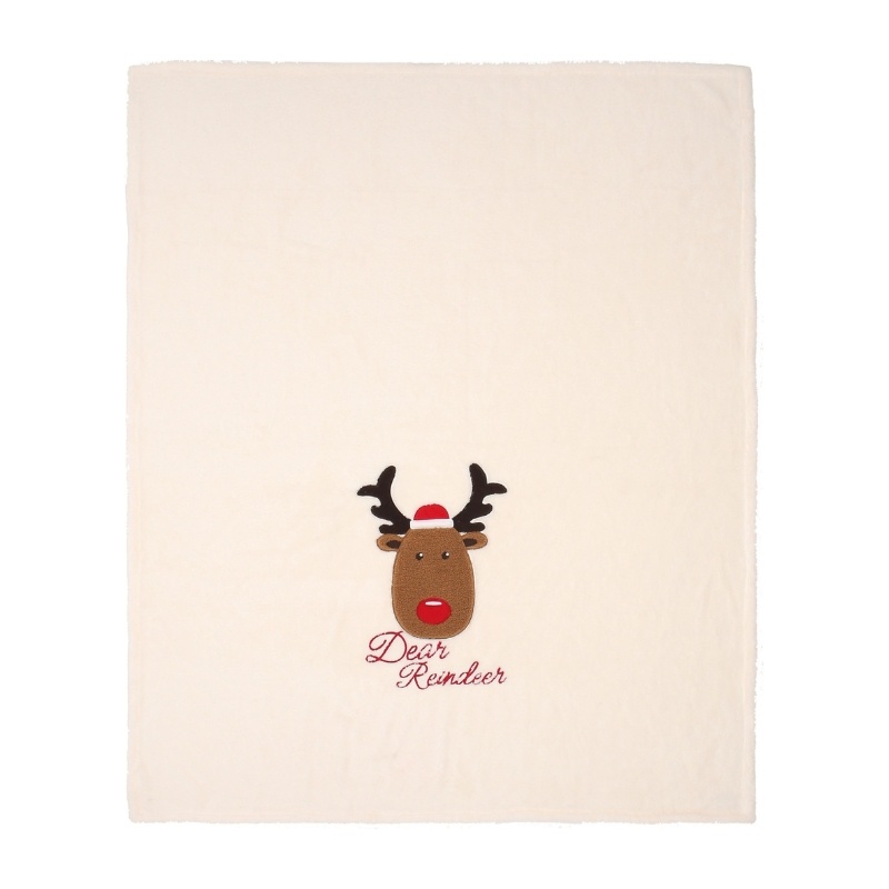 Plaid coperta in pile Maryplaid Rudolph - 25 %