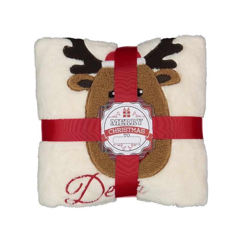 Plaid coperta in pile Maryplaid Rudolph - 25 %