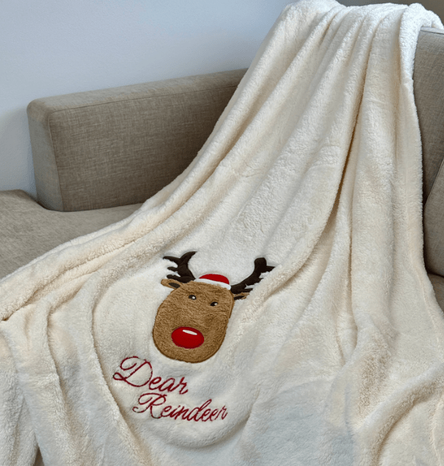 Plaid coperta in pile Maryplaid Rudolph - 25 %