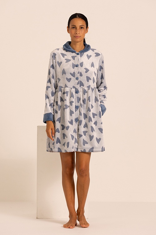 Vestaglia/abitino Maryplaid Cuori - 34 %