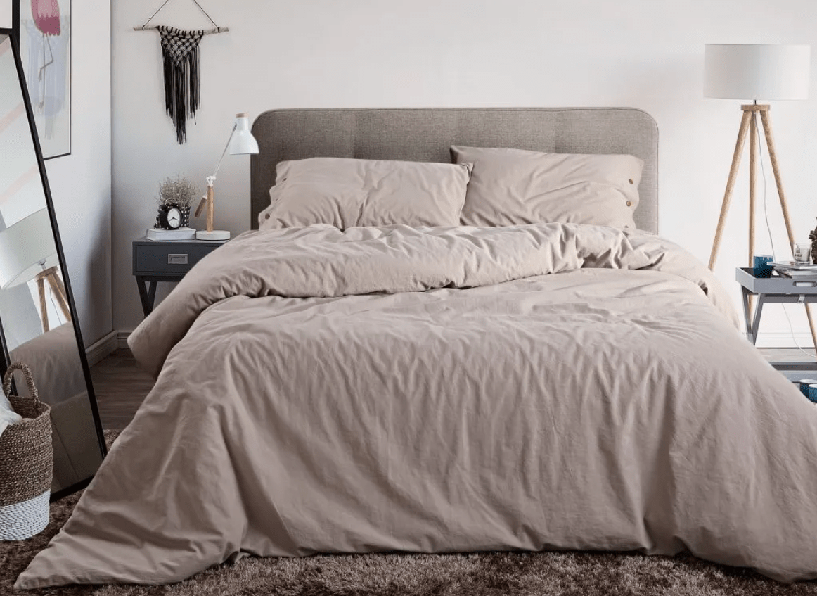 Parure copripiumino stone washed