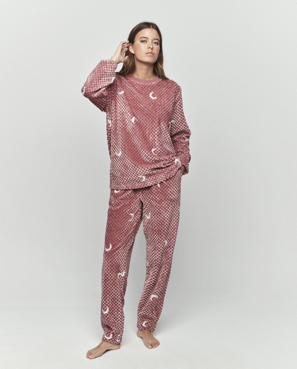 Pigiama tuta in pile Stelle Selmark - 40 %