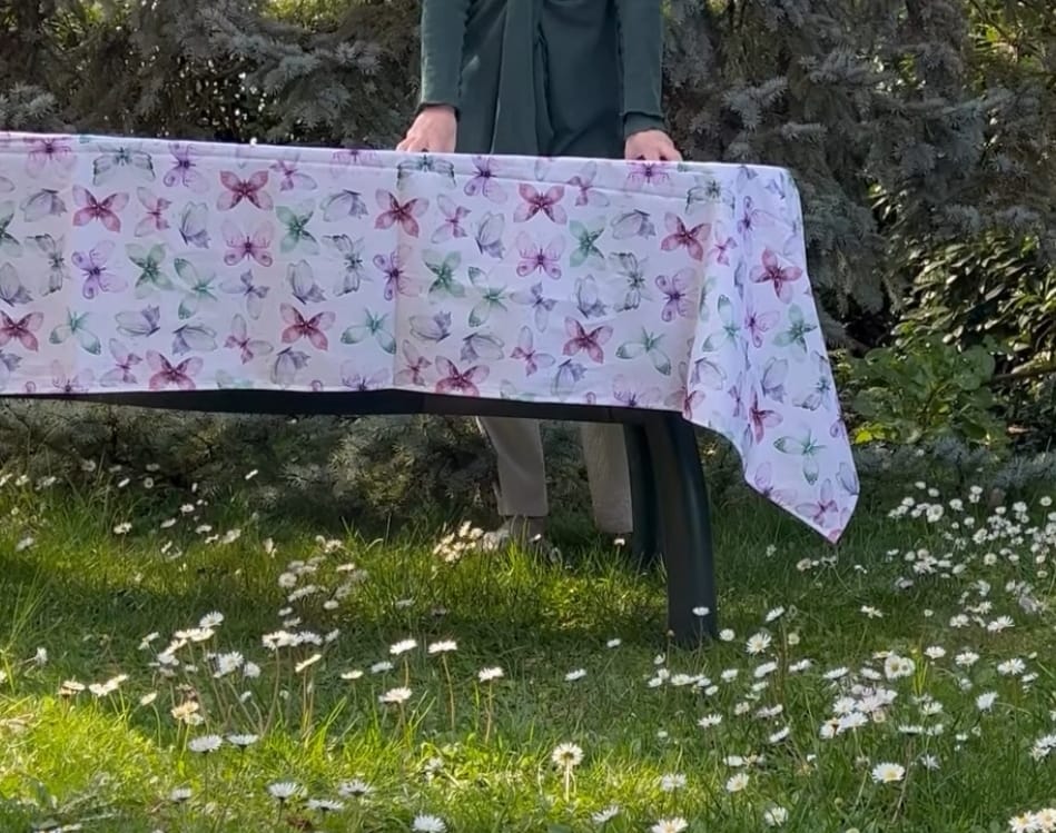 Tovaglia in cotone Farfalle