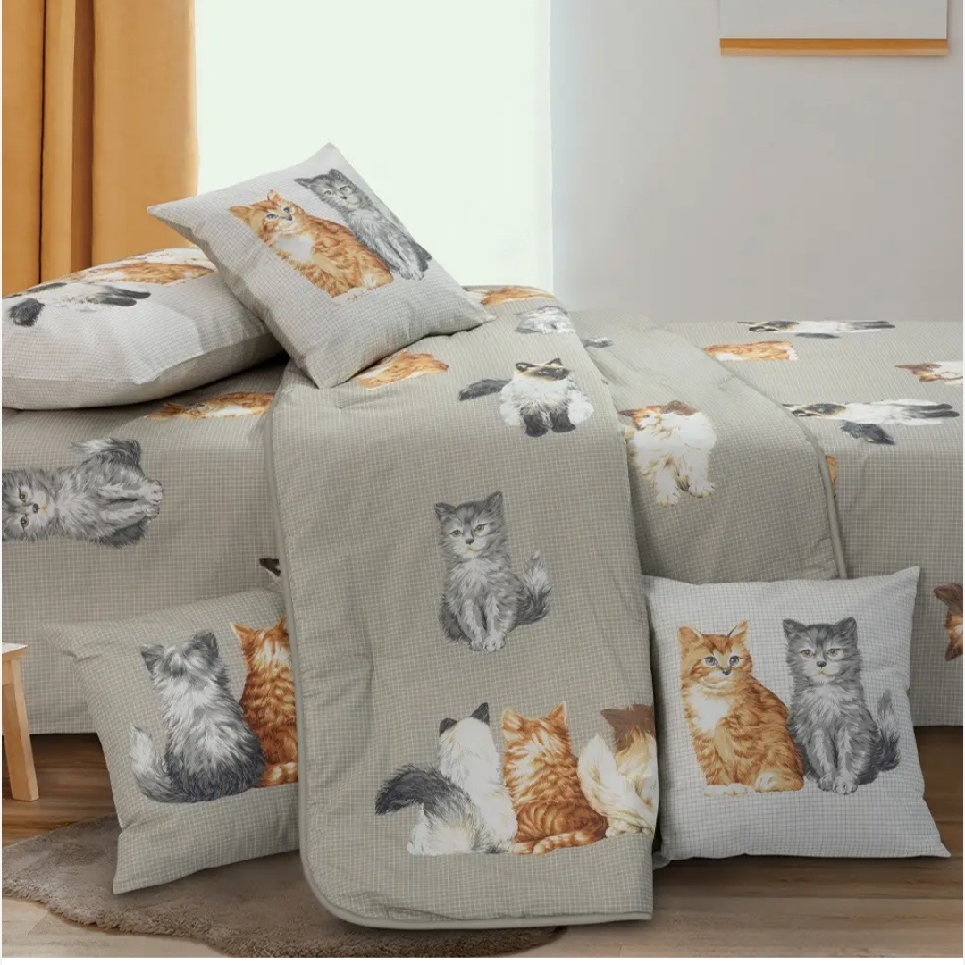 Plaid imbottito Gatti Gabel