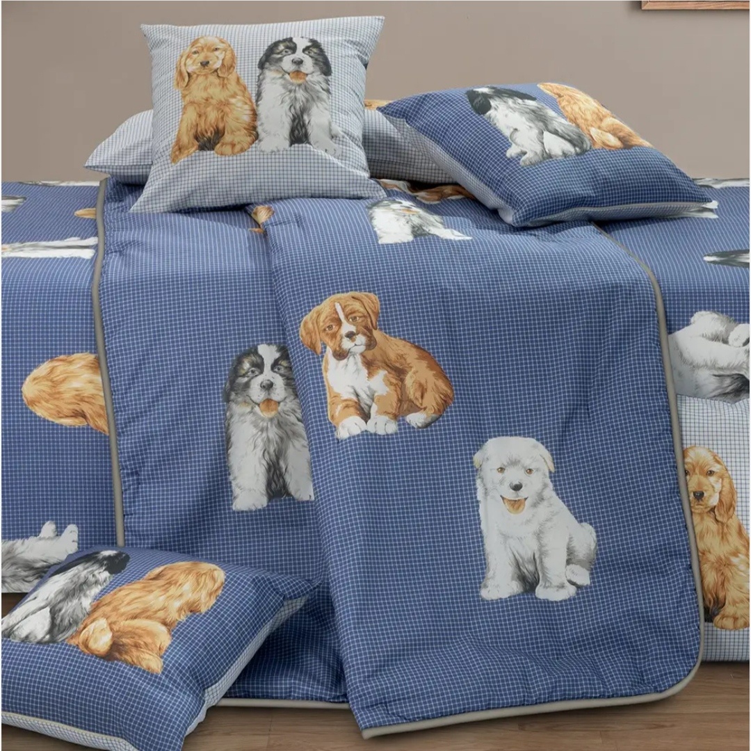 Plaid imbottito Cani Gabel