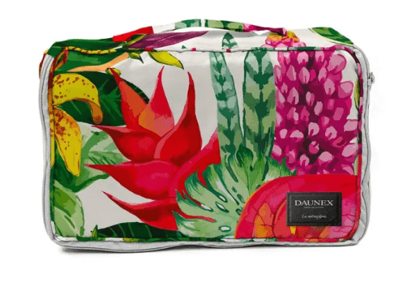 Telo double face in microfibra con pochette Lilium